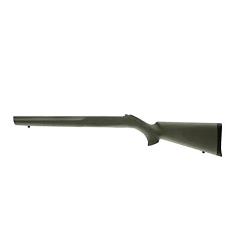 Hogue Rubber OverMolded Stock for Ruger 10/22 with .920" Diameter Barrel Channel, OD Green - 22210