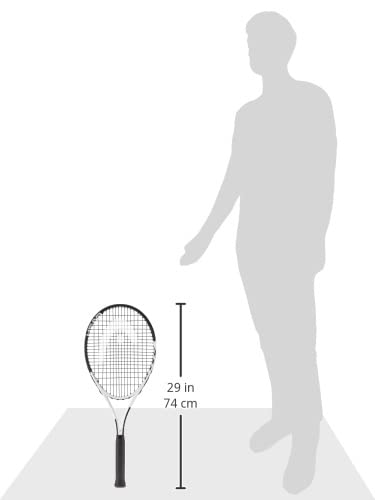 HEAD Geo Speed Tennis Racket 4 3/8 in Grip, Lightweight Aluminum