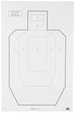 IPSC-P IPSC Paper TRGT 100 Pack