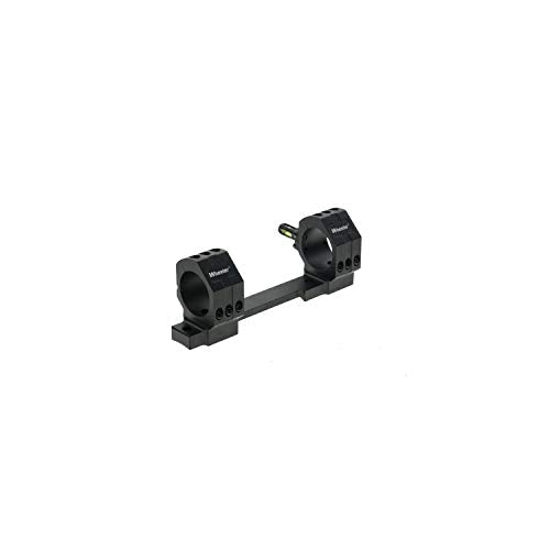 Wheeler 1-Piece Bolt Action Scope Mount for Remington 700 Long Action Rifles - 6-Hole Design with Integral Rings and Integrated Anti-Cant Indicator for Leveling, Shooting and Gunsmithing