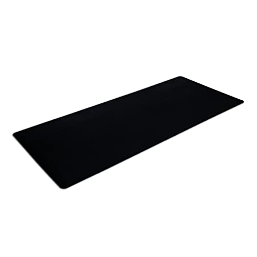 Exercise Equipment Mat for Treadmills & Home Gym - 84"L x 36"W, Black