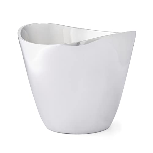 nambe Vie Champagne Bucket | Wine & Champagne Cooler for Parties, Dinner, Kitchen, Bar Cart | Insulated to Keep Wine & Beverages Cold | Gift for Wine Enthusiasts | Made of Metal Alloy