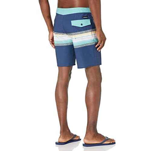 Quiksilver Men's Standard Surfsilk Sun Faded 19 Boardshort Swim Trunk