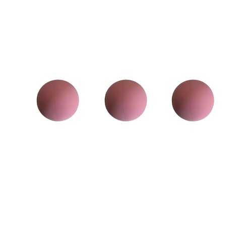 Sky Bounce Color Rubber Handballs for Recreational Handball, Stickball, Racquetball, Catch, Fetch, and Many More Games, 2 1/4-Inch, Pink, 3 Count