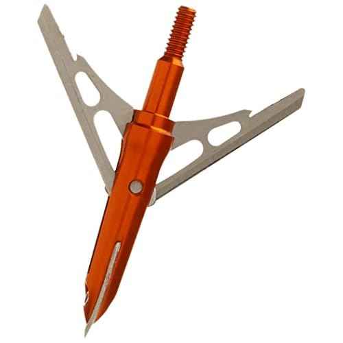Rage Crossbow X, 2-Blade Archery Arrow Broadhead, 100 Grain with Shock Collar Technology (3-Pack)