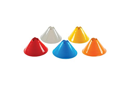 Kwik Goal Jumbo Disc Cones (Blue, Pack of 12) , 6-Inch x 11-Inch