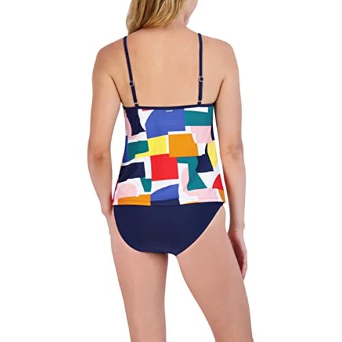 Nautica Women's Tankini Swimsuit Set? Quick-Dry, UPF+, Bathing Suit Top, Swim, Beach, Pool & Resort Wear