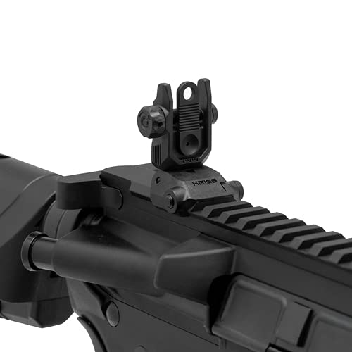 KRISS USA, Inc, Sight, Picatinny, Black, Folding Rear, Steel