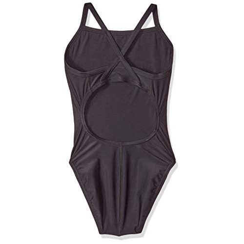 Speedo Women's Swimsuit One Piece Powerflex Flyback Solid Adult Team Colors
