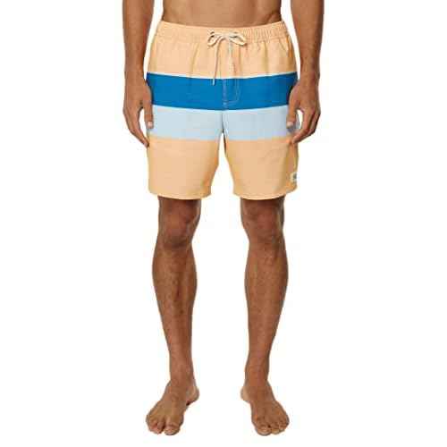 Mens Hermosa Volley Swim, Cantaloupe, XXL