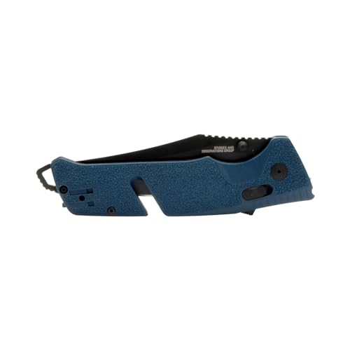 SOG Trident at Ambidextrous Professional Partially Serrated Folding Knives | Heat-Treated CRYO D2 Stainless Steel Blade
