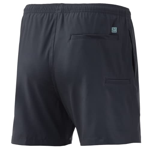 HUK Womens Volley 5.5" Short | Elastic Waist Quick-Dry Swim Shorts