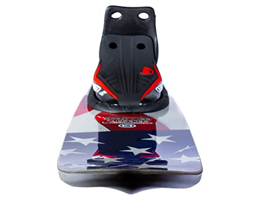 O'Brien Celebrity Combo Water Skis, Flag, 68"