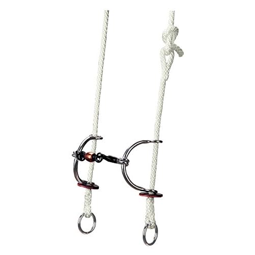 Weaver Leather Gag Bridle with Sweet Iron Copper Roller Mouth Sliding Bit, Pink, 1 Count (Pack of 1)