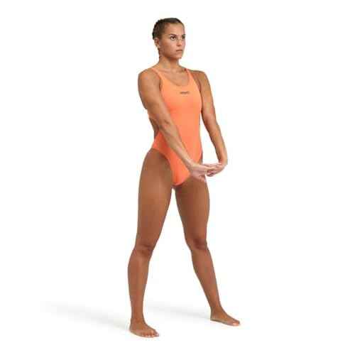 ARENA Womens Performance Women's Solid Team Swim Tech Swimsuit