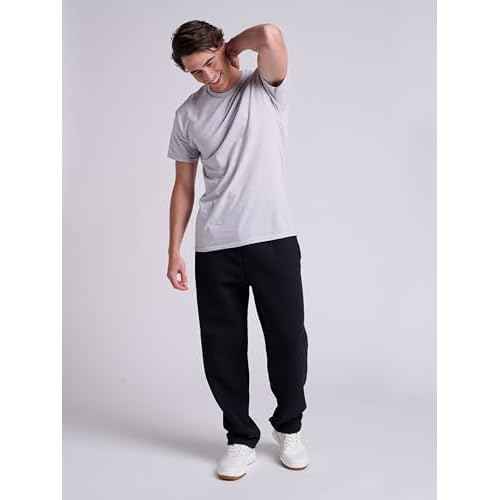 Russell Athletic Men's Dri Power Fleece Open Bottom Sweatpants with Pockets, Relaxed Fit, Moisture Wicking