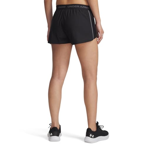 Under Armour Women's Tech Play Up Shorts Medium Black Castlerock