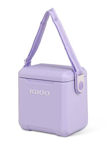 Igloo Lilac Breeze 11 Qt Tag-Along Too Strapped Picnic Style Cooler
