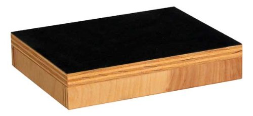 Therapy Steps, Set of 4 with Textured Safety Walk Tread, Balance Training, Plywood, Nestable for Storage