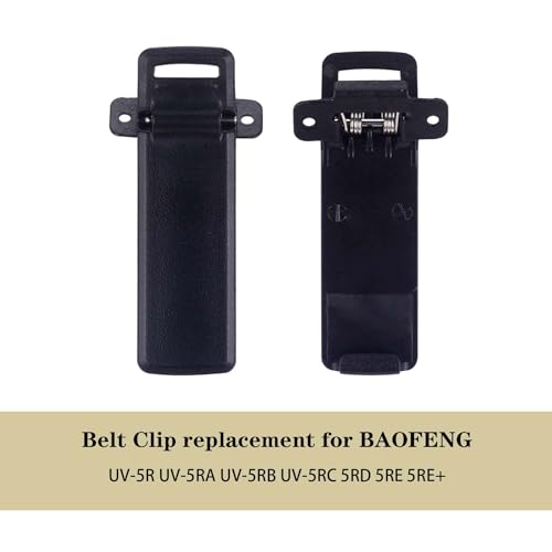 8 Pack Belt Clips for Baofeng UV-5R UV-5RA UV-5RB UV-5RC Two-Way Radio