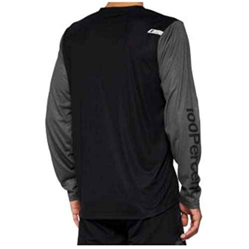 100% Airmatic Mountain Biking Jersey - All Mountain Riding Apparel Black