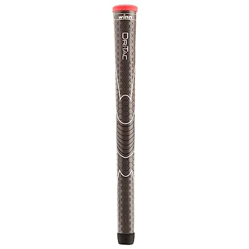 Set of 9 Winn Dri-Tac Standard Size Golf Grip ? Best for Comfort, Shock Absorption, and All-Weather Performance