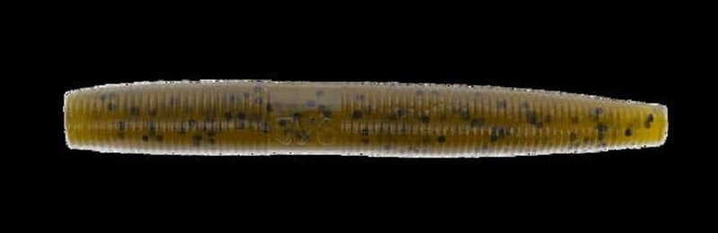 Yamamoto 3'' Ned Senko Floater Green Pumpkin W/Large Black Flake (10 Pack)