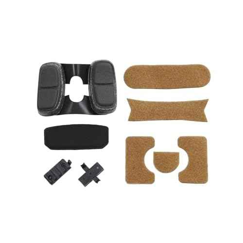 Lancer Tactical Medium - Large Industrial ABS Plastic Constructed Maritime Helmet Adjustable Crown 20mm Side Rail Adapter Padding Stickers NVG Shroud Bungee Retention Goggle Clip (Highlander)