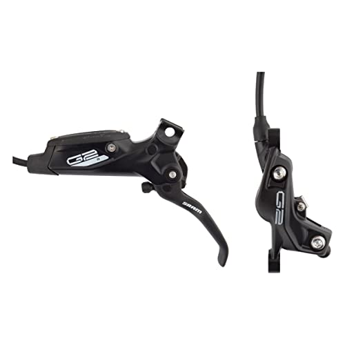 SRAM G2 R Disc Brake and Lever - Front, Hydraulic, Post Mount, Diffusion Black Anodized, A2