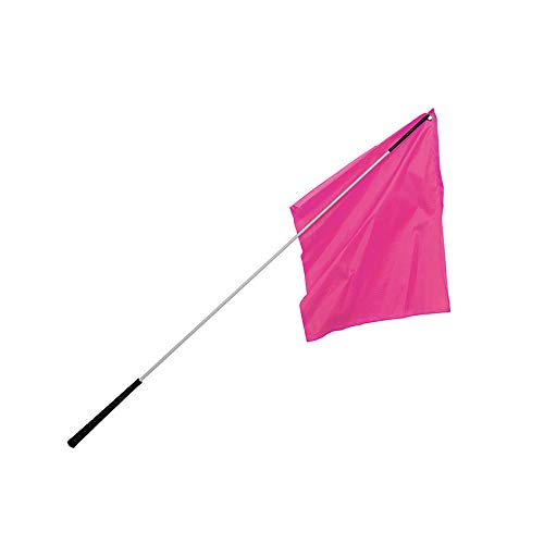 The Epic Animal Flag Training Stick 48" Hot Pink