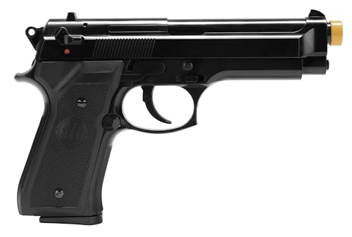 Beretta 92 FS 6mm BB Pistol Airsoft Gun, Game Ready Kit (2 Guns, Target and BBs)
