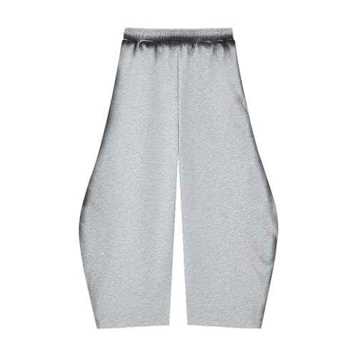 Aelfric Eden Baggy Wide Leg Sweatpants for Women Inkjet Barrel Sweat Pants Elastic Waist Casual Lantern Trouser