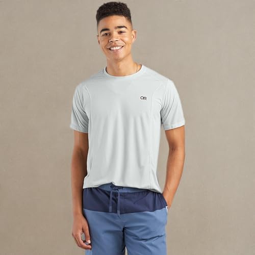 Outdoor Research Men's Echo T-Shirt, Pebble, L