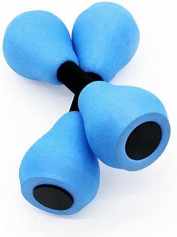 2PCS Aquatic Exercise Dumbells,DIY Water Aerobic Exercise Foam Dumbbells,Water Fitness Exercises Equipment for Adults, Kids,Women Weight Loss (Black)
