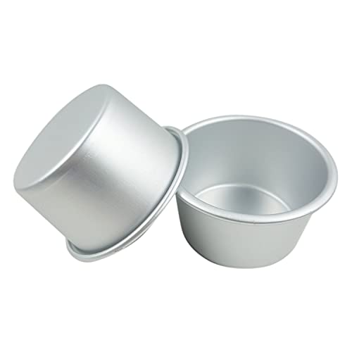 3.4 Inch Aluminium Popover Pan Set - Jumbo Muffin & Pudding Mold, Non-Toxic, Reusable