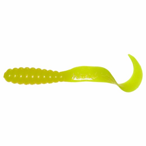 Fishing Hook - Mister Twister 3-Inch Meeny Tail Yellow MTSF20-2