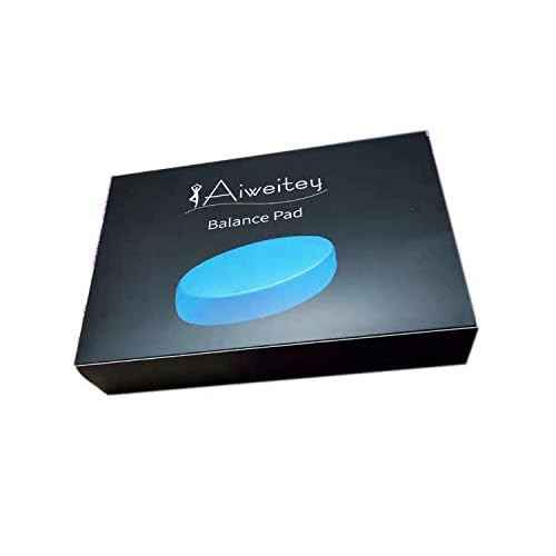Stability Trainer Pad - Foam Balance Exercise Pad Cushion for Therapy, Yoga, Dancing Balance Training, Pilates,and Fitness (Blue)