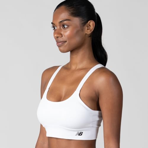 Large Seamless Sports Bra 3 Pack for Women - White Black Gray - Wirefree Athletic Bralette for Yoga and Training