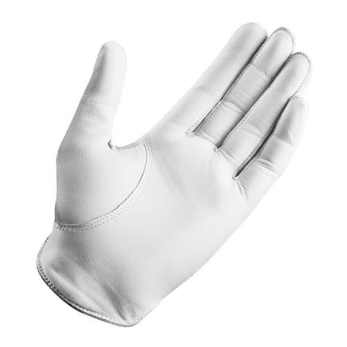 Women's Golf Glove - White, Medium, New Season, Worn on Left Hand
