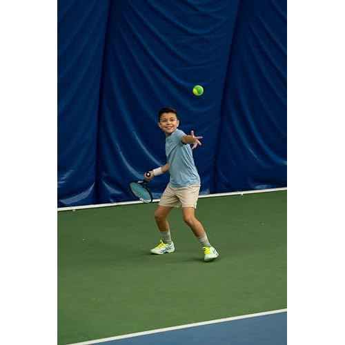 GAMMA Quick Kids 36, 60, & 78 Training Tennis Balls for Kids & Beginners, Low-Compression Core Reduces Speed & Bounce, Great for Tennis Practice, USTA & ITF Approved for Use in 10 & Under Tournaments