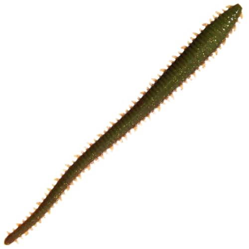 Camo Berkley Gulp Alive Sandworm Saltwater Fishing Soft Bait - 6in, Pint, 4x7