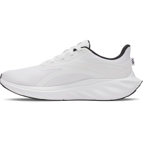 Under Armour Men's Ascend Running Shoes - White/White/Black 10.5