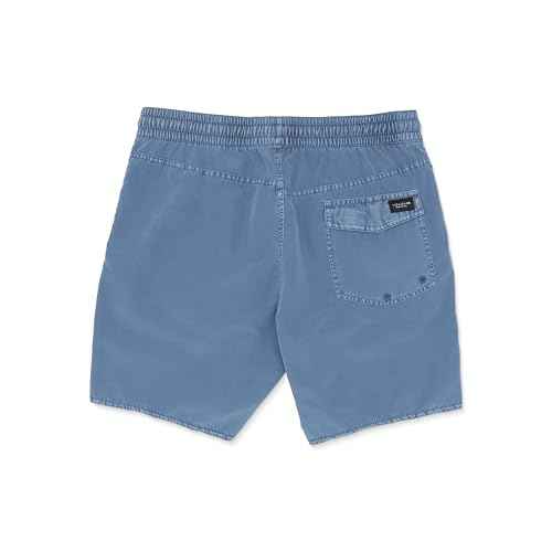 Volcom Men's 17-inch Elastic Waist Surf Swim Trunks, Blueberry, X-Large