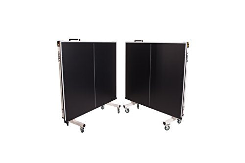 JOOLA Rally TL Professional MDF Indoor Ping Pong Table w/ Quick Clamp Table Tennis Net & Post Set - 10 Minute Easy Assembly - Corner Ball Holders - Tournament Quality - Includes Playback Mode