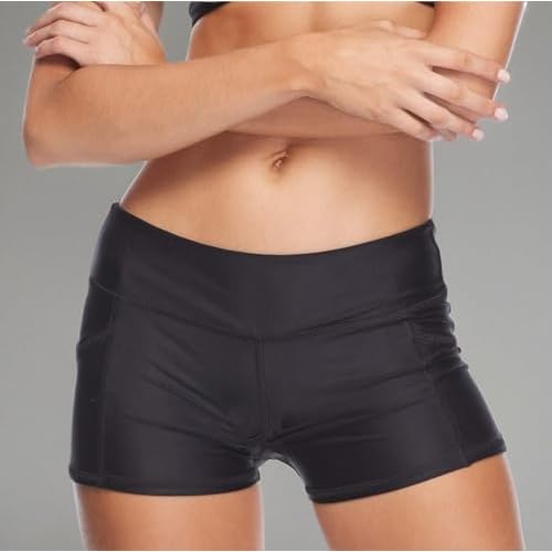 Body Glove Women's Standard Rider Elastic Waist Hybrid Swim Short