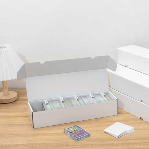 3 Pack Trading Card Storage Box for TCG Collection - Holds 3300 Cards