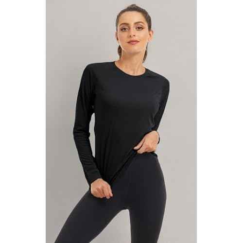 MAGCOMSEN Women's Long Sleeve Shirts UPF 50+ Sun Protection Shirts for Hiking Fishing Workout Rash Guard