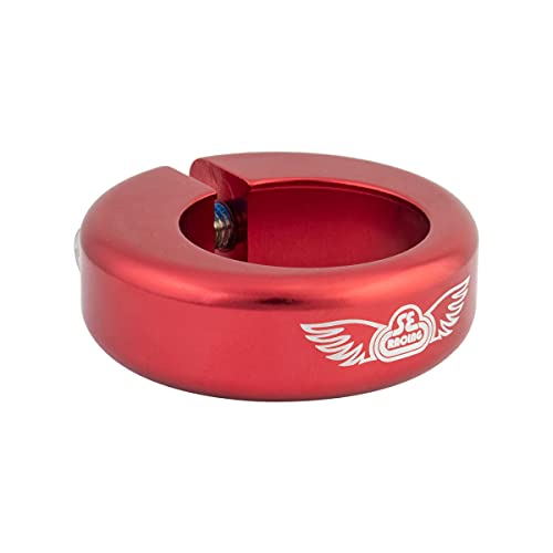 SE Racing Champ Clamp Seat Clamp 31.8mm Aluminum Red CNC Machined
