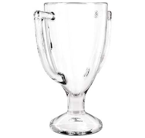 Crown Awards Personalized Glass Trophy, 7" Custom Engraved Golf Tournament Glass Cup Award Prime