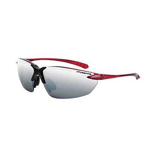 Crossfire Safety Glasses - Silver Mirror Lens